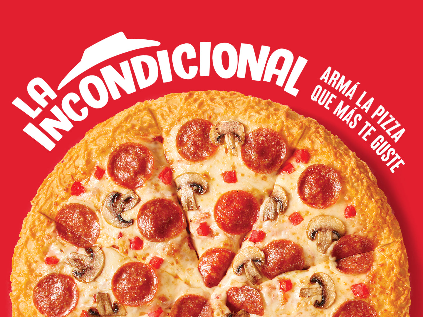 Pizza la Incondicional Familiar
