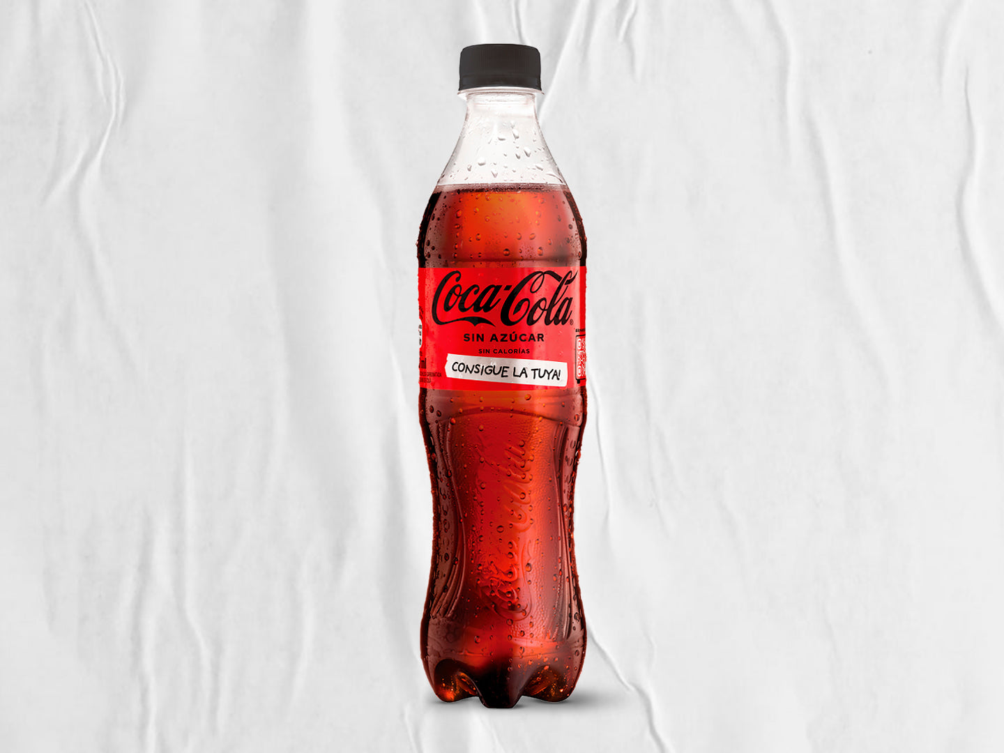 Coca Cola sin azúcar 500ml