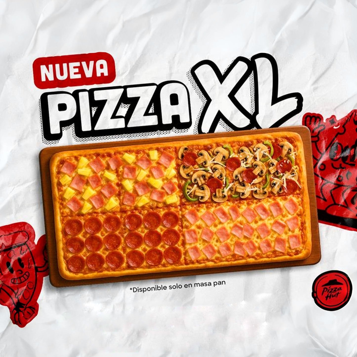 Promo Pizza Mixta XL