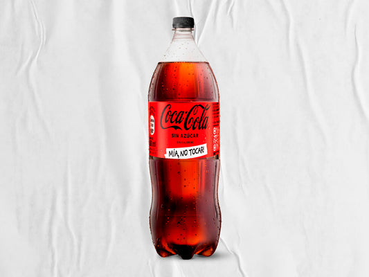 Coca Cola sin azúcar 2Lt