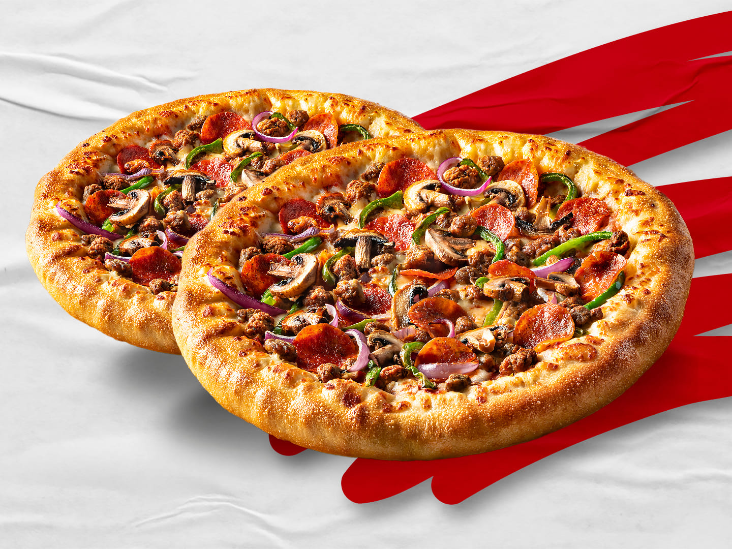 Promo 2 Pizzas Grandes Premium Suprema