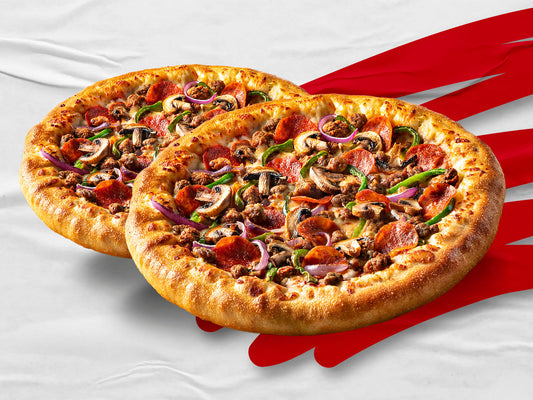Promo 2 Pizzas Grandes Premium Suprema