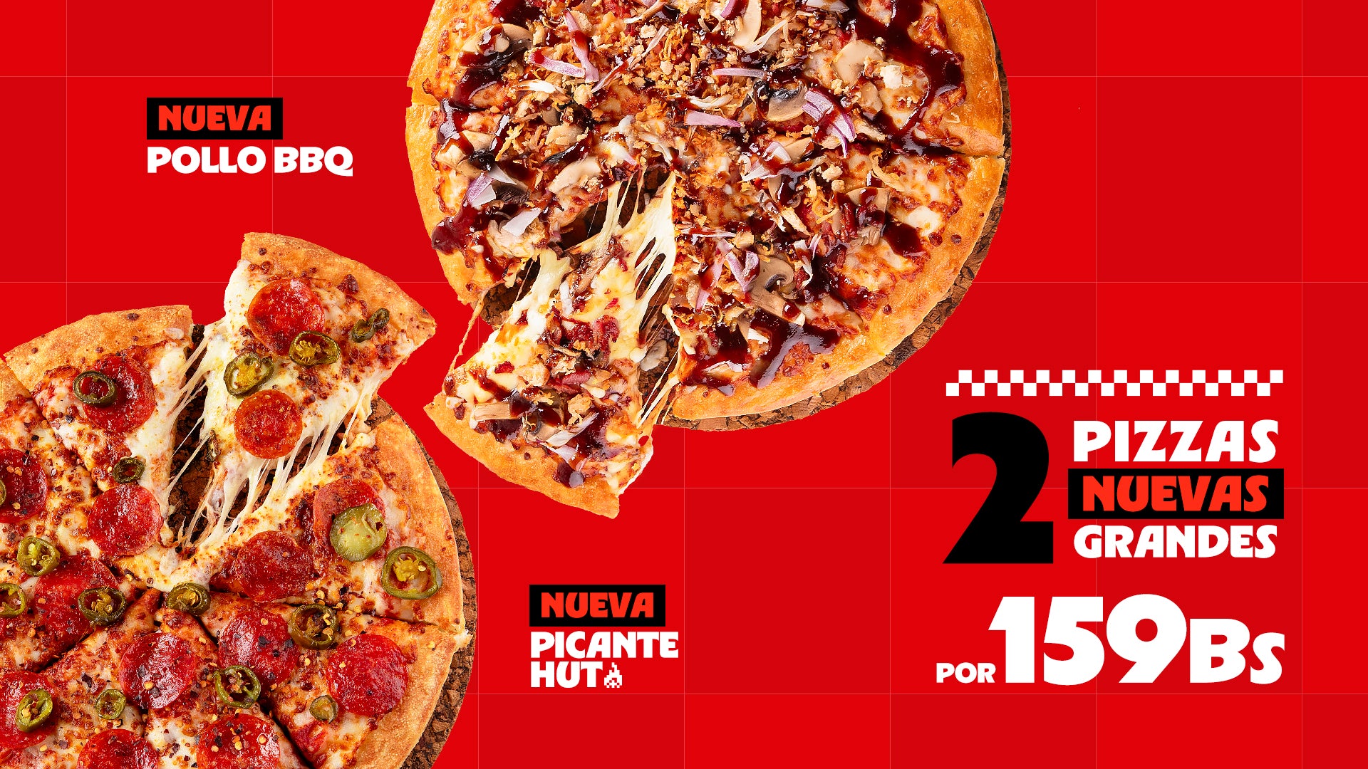Dúo pizzas nuevas