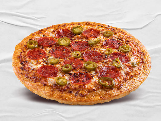 Pizza Pepperoni y Jalapeño